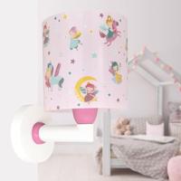 Dalber Wand nachtlampjeFairy Dreams roze - 42499 - thumbnail