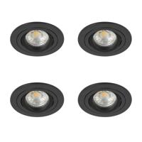 Set Lune inbouwspots 4 stuks - thumbnail
