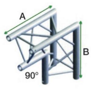 MILOS Milos Pro-30 Triangle F Truss - Corner apex up