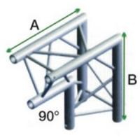 MILOS Milos Pro-30 Triangle F Truss - Corner apex up - thumbnail