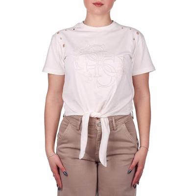 Guess Eyelet Tone T-Shirt Dames Beige - Maat M - Kleur: Beige | Soccerfanshop Guess Eyelet Tone T-Shirt Dames Beige - Maat M - Kleur: Beige | Soccerfanshop