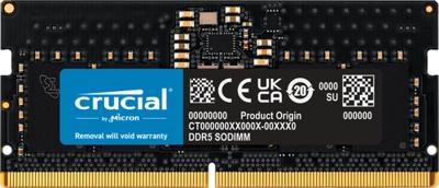 RAM geheugen Crucial CT8G48C40S5 8 GB RAM geheugen Crucial CT8G48C40S5 8 GB