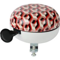 Widek bel ding dong 80mm art collection mosaic rood - thumbnail