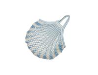 Bo Weevil Nettas - korte hengsels - biologisch katoen - blauw/wit - thumbnail