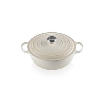 Le Creuset Marmite Braadpan Ø 26 cm - Meringue Le Creuset Marmite Braadpan Ø 26 cm - Meringue
