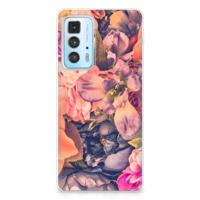 Motorola Edge 20 Pro | TPU Case | Bosje Bloemen - thumbnail