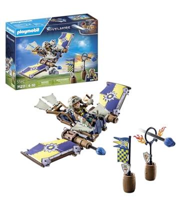 PLAYMOBIL Novelmore - Dario's zweefvliegtuig Constructiespeelgoed