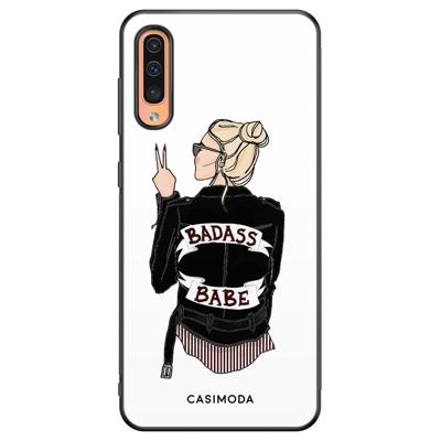 Samsung Galaxy A50/A30s hoesje - Badass babe blondine