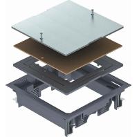 OBO Bettermann ZES4-2 U10T 9011 Aansluitdoosinzetstuk