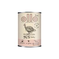 OLLO Puppy Pure Kalkoen - natvoer voor honden - 400 g - thumbnail