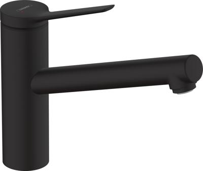 Hansgrohe Zesis eengreeps keukenmengkraan 150 1jet mat zwart 74802670