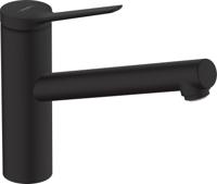 Hansgrohe Zesis eengreeps keukenmengkraan 150 1jet mat zwart 74802670 - thumbnail