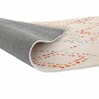 Tapijt DKD Home Decor 60 x 240 x 0,7 cm Polyester Multicolour Ruiten - thumbnail