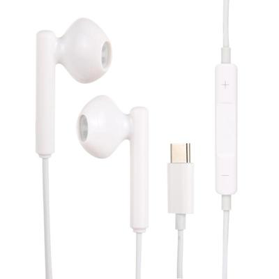USB-C / Type-C Interface Stereo muziek Earphone(White) USB-C / Type-C Interface Stereo muziek Earphone(White)