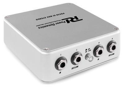 Power Dynamics PDX30 Active DI BOX Stereo Power Dynamics PDX30 Active DI BOX Stereo