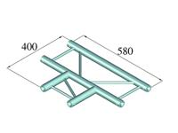 ALUTRUSS DECOLOCK DQ2-PAT35H 3-way T-Piece 90Â° - thumbnail