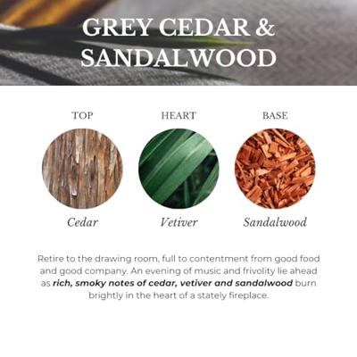 Heritage, Grey Cedar & Sandalwood Geurlamp olie L Ashleigh & Burwood - Ashleigh and burwood