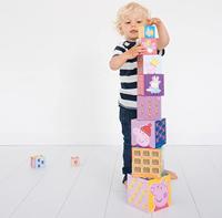 Peppa Pig Stapelkubus met 10 Blokken - thumbnail