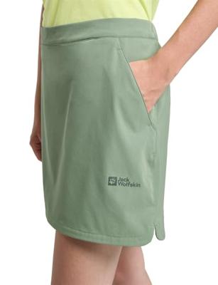 Jack wolfskin Hiking Alpine Skort Rok Dames Eucalyptus 36