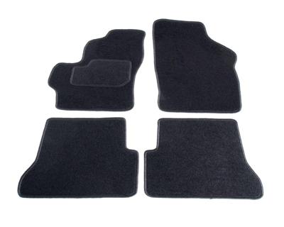 Automatten op maat - zwart stof - Mazda 3 2003-2009