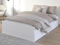 Bed JOHAN 140x200 cm wit - thumbnail