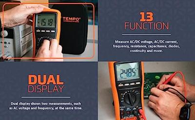 Tempo Communications MM810 Multimeter Digitaal CAT IV 1000 V Weergave (counts): 9999
