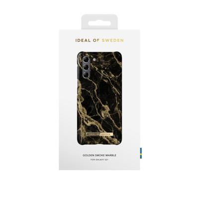 iDeal of Sweden Fashion Samsung Galaxy S21 5G Cover - Gouden Rookmarmer
