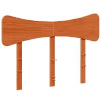 Hoofdbord 120 cm massief grenenhout wasbruin - thumbnail