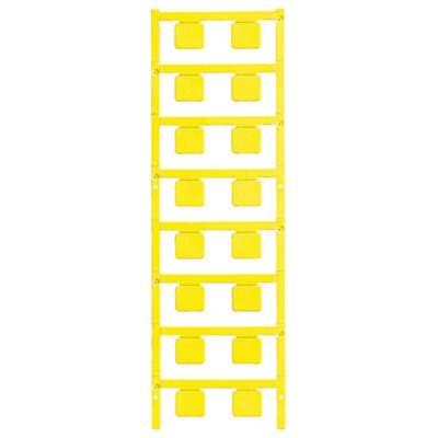 Weidmüller 1131930000 CC 15/17 MC NE GE Apparaatmarkering Montagemethode: Vastklemmen Markeringsvlak: 15 x 17 mm Geel Aantal markeringen: 80 80 stuk(s)