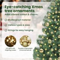 VidaXL Kerstboom met 150 led met standaard groen 150 cm pvc - thumbnail