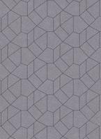 Dutch Wallcoverings Behang Carat Deluxe Dessin Zilver/Zwart 10062-37 - thumbnail