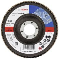 Bosch Accessories 2608603653 X431 Lamellenschijf Diameter 115 mm Boordiameter 22.33 mm Korrelgrootte (num) 60 Staal 1 stuk(s) - thumbnail