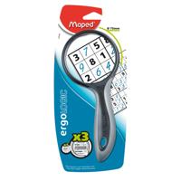 Loep maped ergologic 3x vergroting 75mm blister - thumbnail