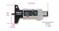 Beta digitale profiel meter voor banden 1706DGT - 017060011 - thumbnail