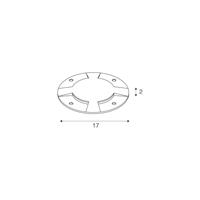 SLV Afdekking voorPlot 4-side antraciet - 1001263 - thumbnail