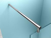 Eco inloopdouche 600 x 2000 x 8 mm nano helder glas/chroom - thumbnail