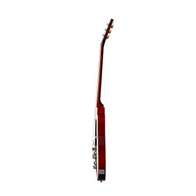 Gibson Original Collection Les Paul Deluxe 70s Plain Top Wine Red elektrische gitaar met koffer - thumbnail