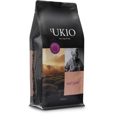 UKIO zwarte thee Earl Grey, losse kruiden, pak van 200 gram