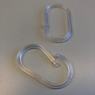 Displayring transparant ovaal 50mm 100st