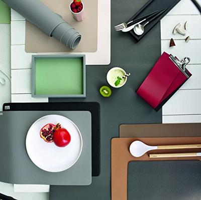 ASA Selection Placemat - Leather Optic Fine - Zwart - 46 x 33 cm ASA Selection Placemat - Leather Optic Fine - Zwart - 46 x 33 cm