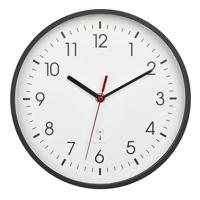 TFA Dostmann 60.3550.01 Wandklok Zendergestuurd 24.5 cm x 4.2 cm Zwart - thumbnail