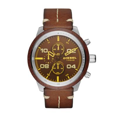 Horlogeband Diesel DZ4440 Leder Bruin 24mm