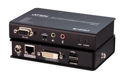 ATEN CE611 Mini USB HDBaseT DVI KVM-extender