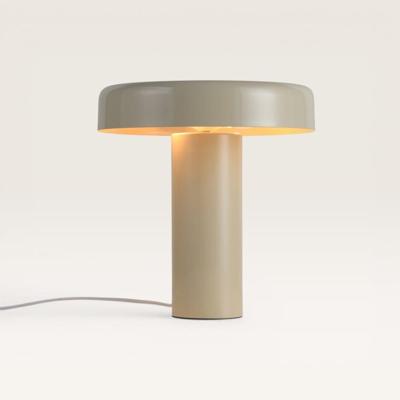 Tafellamp Arcena crema - Paddenstoel lamp in gebroken wit van metaal voor binnen - Zonder lichtbron Tafellamp Arcena crema - Paddenstoel lamp in gebroken wit van metaal voor binnen - Zonder lichtbron