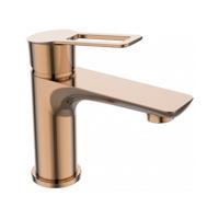 Wastafelkraan Sanimar Faro Eengreepshendel Geborsteld Koper Sanimar - thumbnail