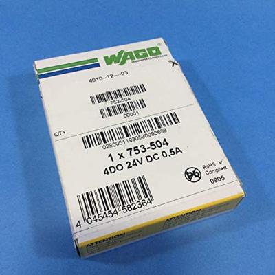 WAGO 753-504 Digitale PLC-uitgangsmodule 753-504 1 stuk(s)