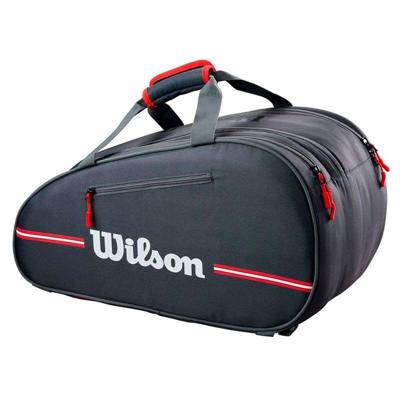 Racket tas Wilson Team Zwart Racket tas Wilson Team Zwart