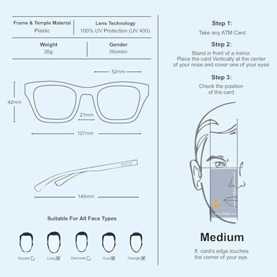 Zonnebril Dames Polaroid PLD6051-G-S-35J Ø 52 mm Zonnebril Dames Polaroid PLD6051-G-S-35J Ø 52 mm