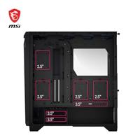 MSI MPG GUNGNIR 300R AIRFLOW computerbehuizing Midi Tower Zwart - thumbnail