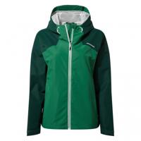 Craghoppers jas Toscana waterdicht dames polyester groen mt 38 - thumbnail